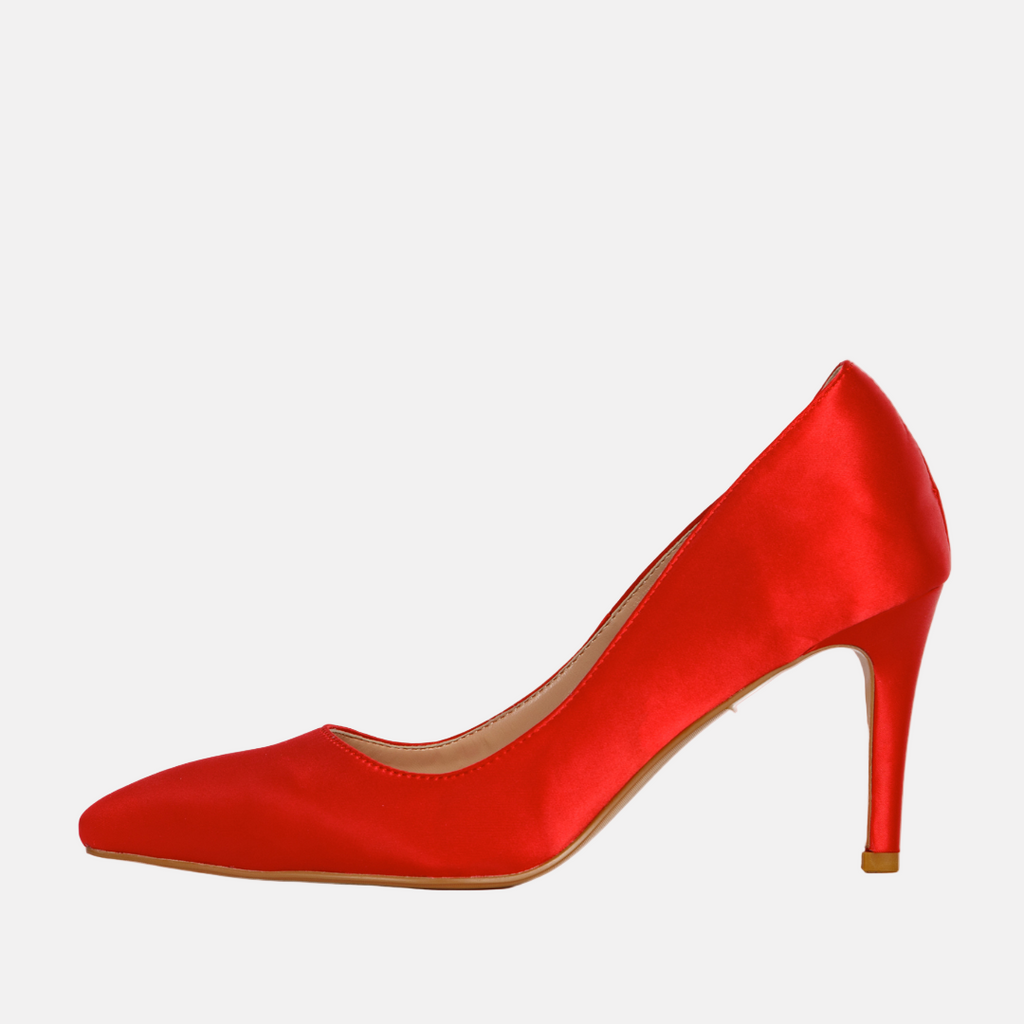 Capri Pumps Red