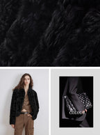 Fireladyfur Tuscan Sheepskin Coat ‘Morning Mist Fairy’