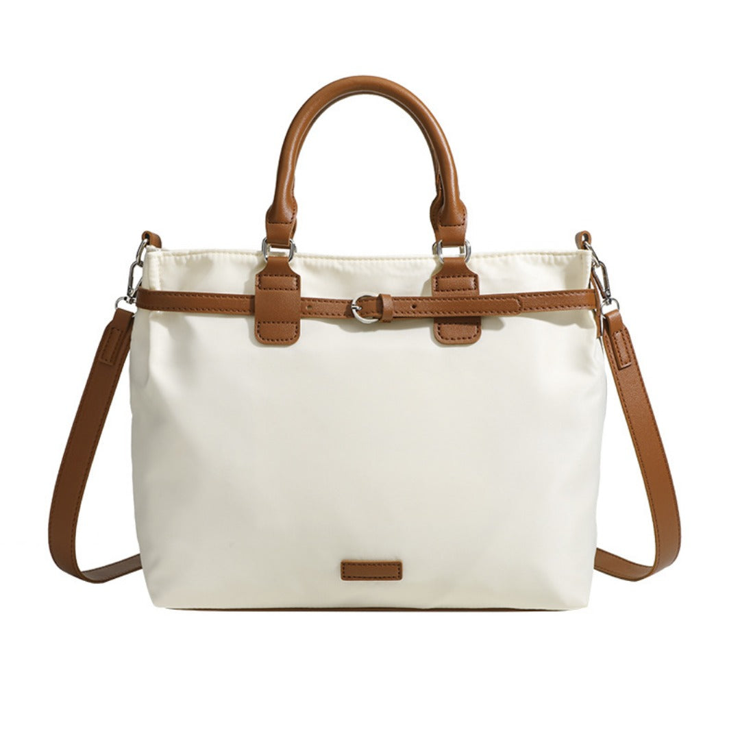 Women’s Laptop Commuter Tote Bag | Off-White
