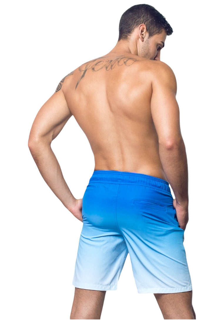 Eco-Friendly Sunrise Beach Shorts Red