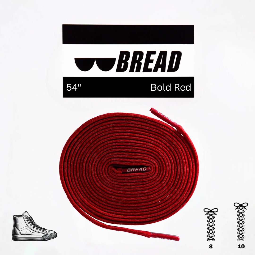 Bold Red Shoelaces