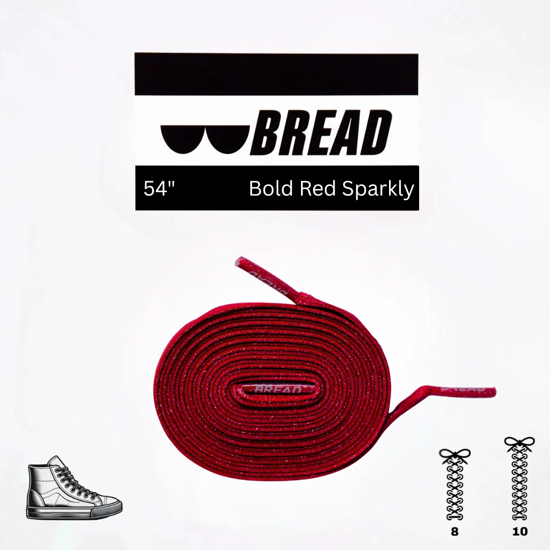 Bold Red Shoelaces