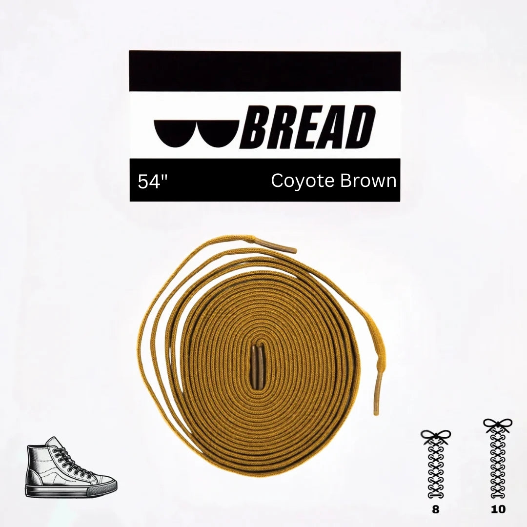 Coyote Brown Shoelaces
