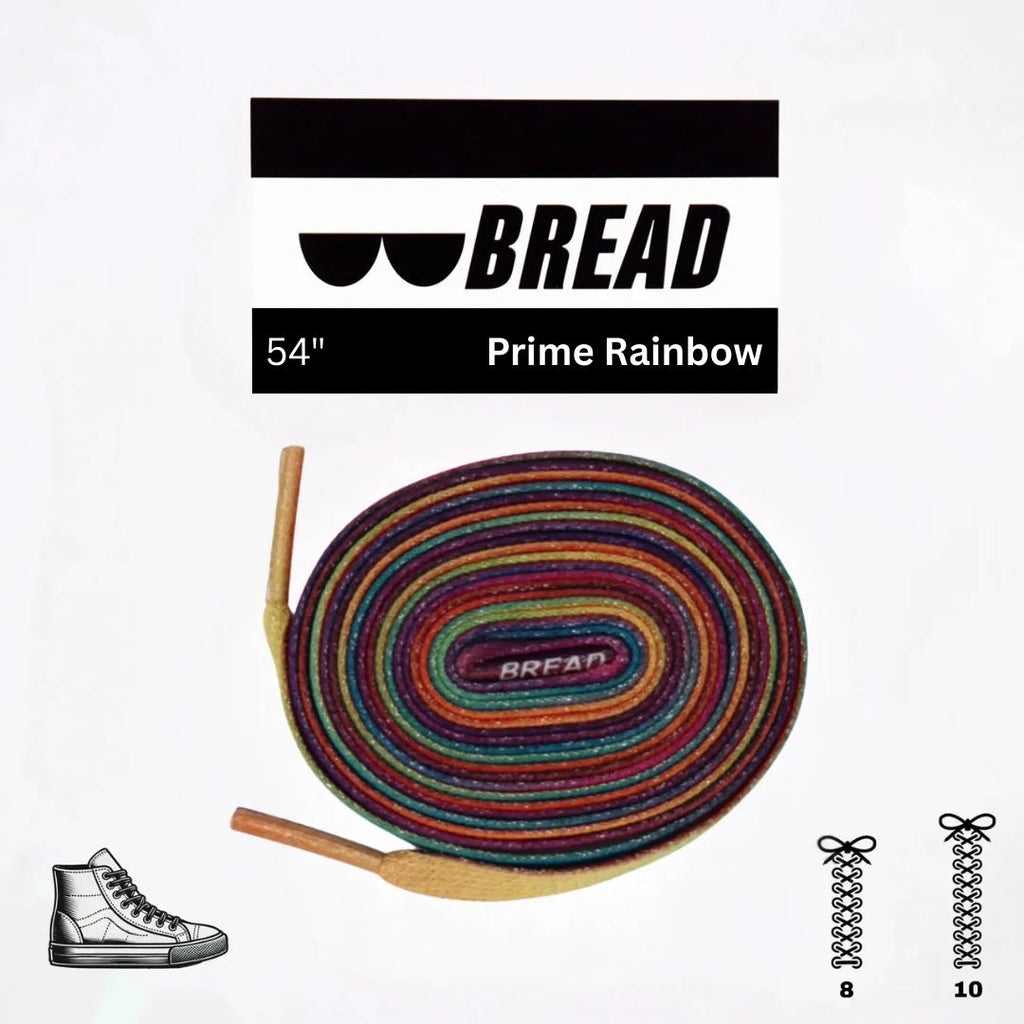 Prime Rainbow Shoelaces