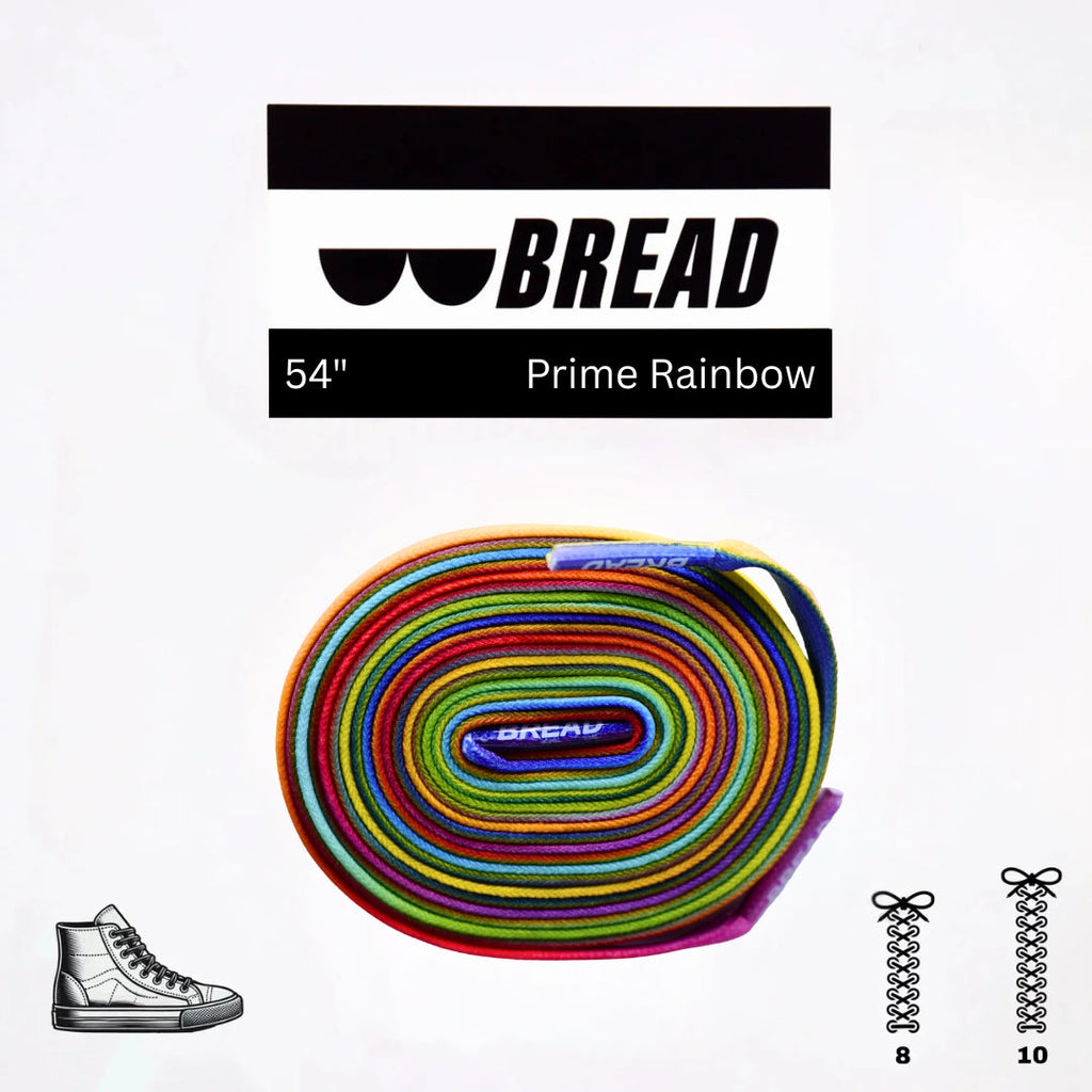 Prime Rainbow Shoelaces