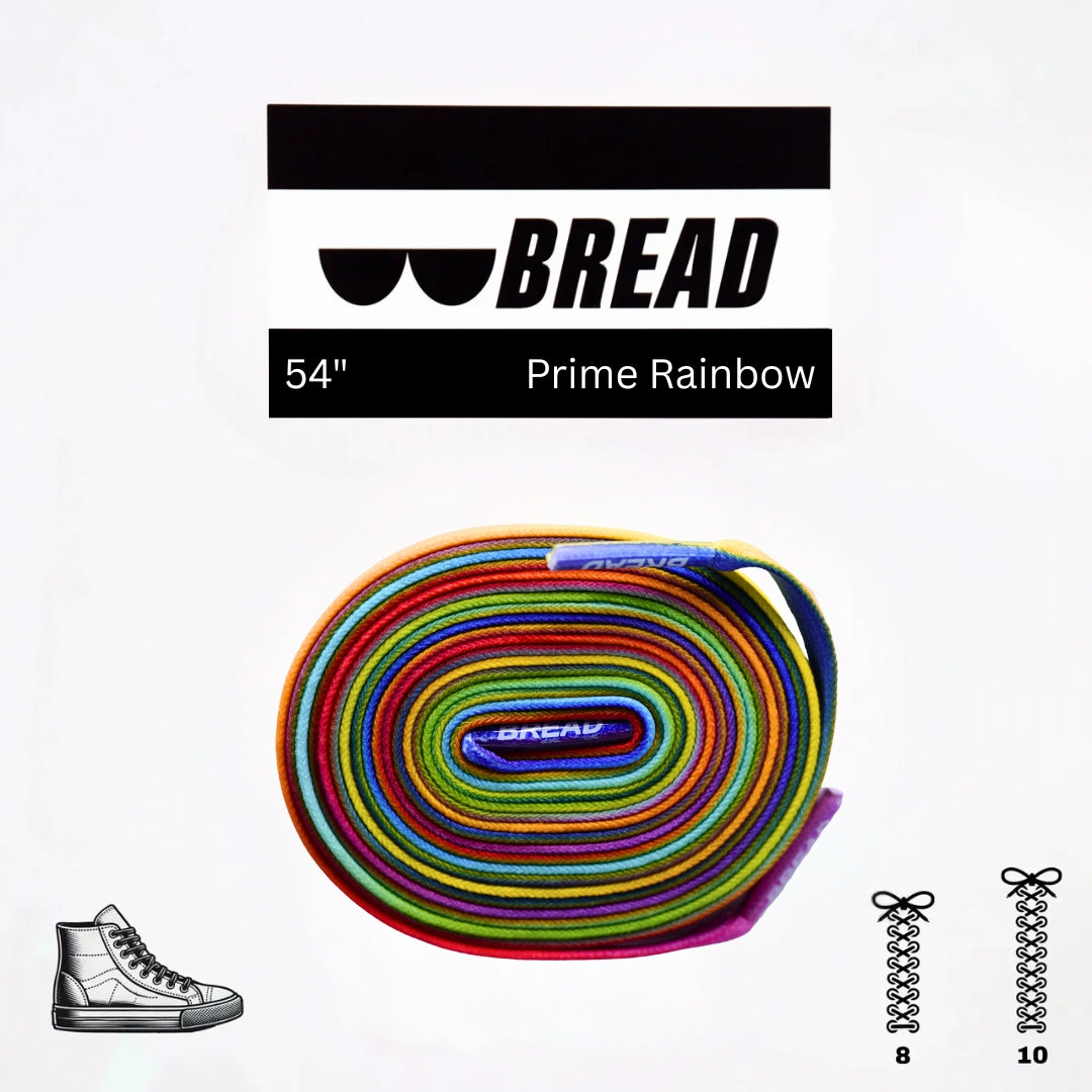 Prime Rainbow Shoelaces