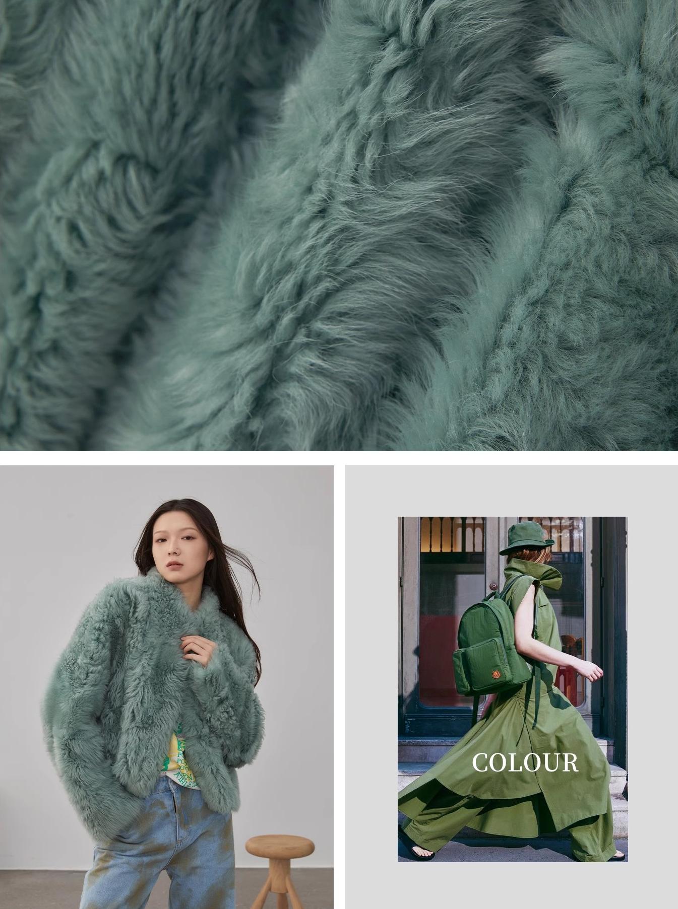 Fireladyfur Tuscan Sheepskin Coat ‘Morning Mist Fairy’