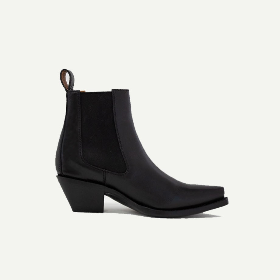 The Sandra Boot in Matte Black