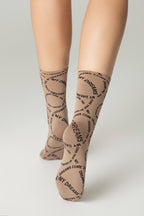 Dense Socks Conte Fantasy Knitted "My dreams" Design