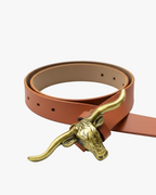 Signature Longhorn Western Belt for Women