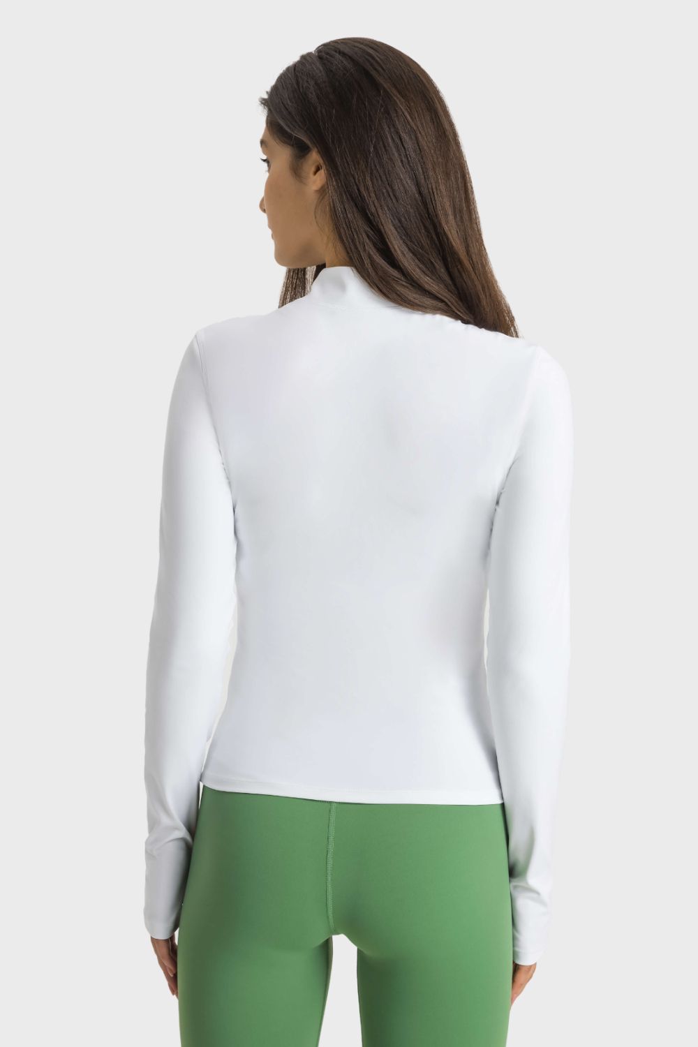 Half Zip Long Sleeve Sports Top