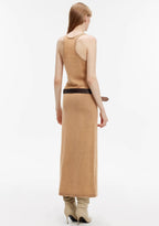 ‘Cool Girl Recipe’ Exclusive Ferment-Washed Distressed Tank Maxi Dress