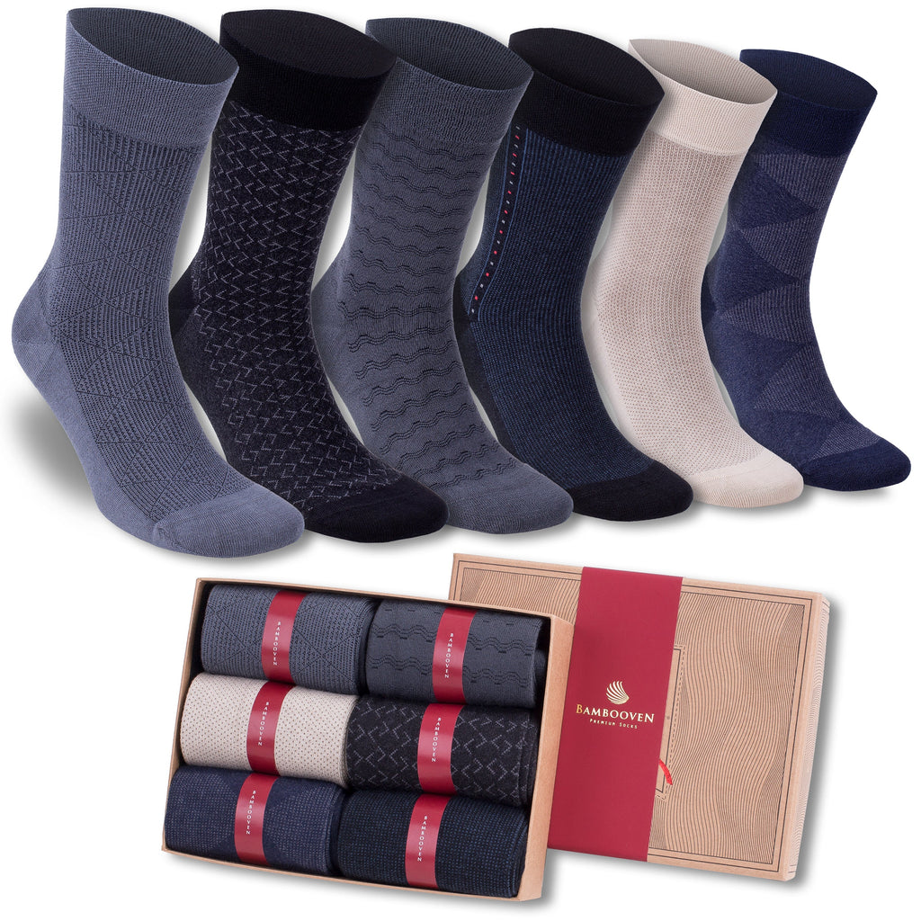 Men’s Bamboo Dress & Trouser Socks 594 | 6-Pack