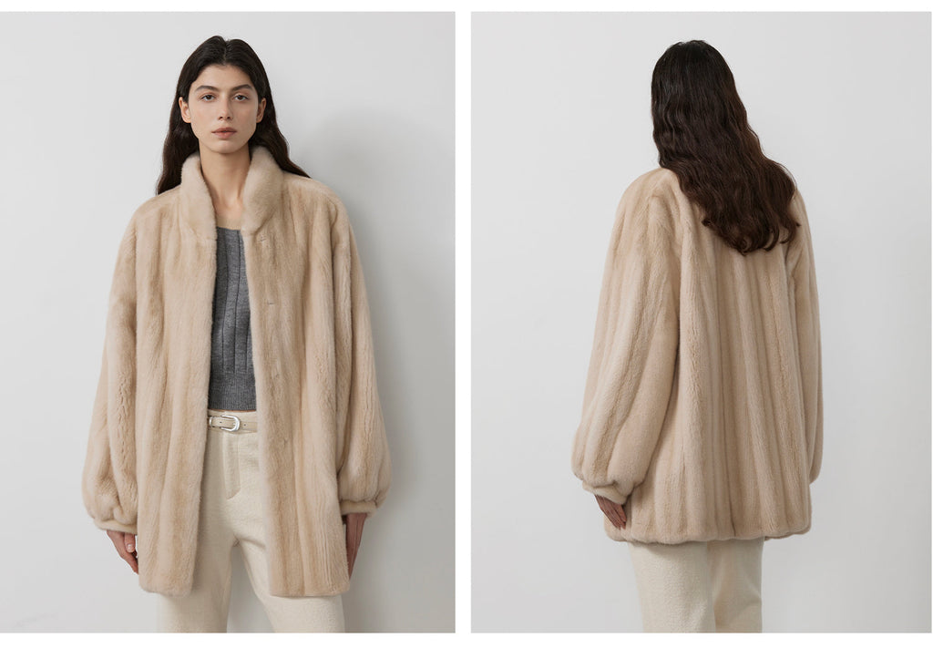 Meteor Variations Sable Fur Coat