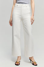 The Cityer Crop Wide Jeans | HJ009