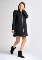 Nina Jacket in Black Wool