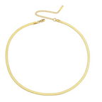 The Eliana Gold Snake Chain Necklace