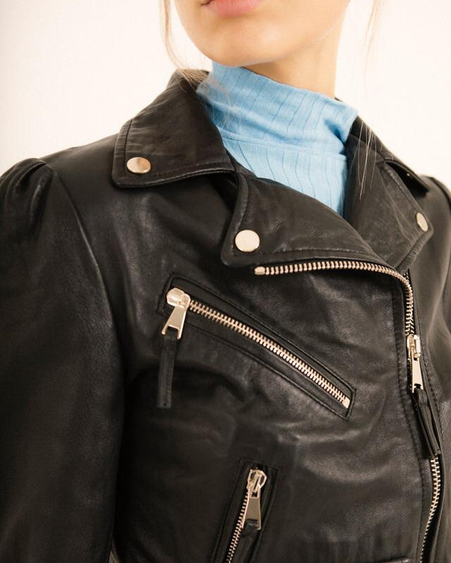 Belt Biker Jacket