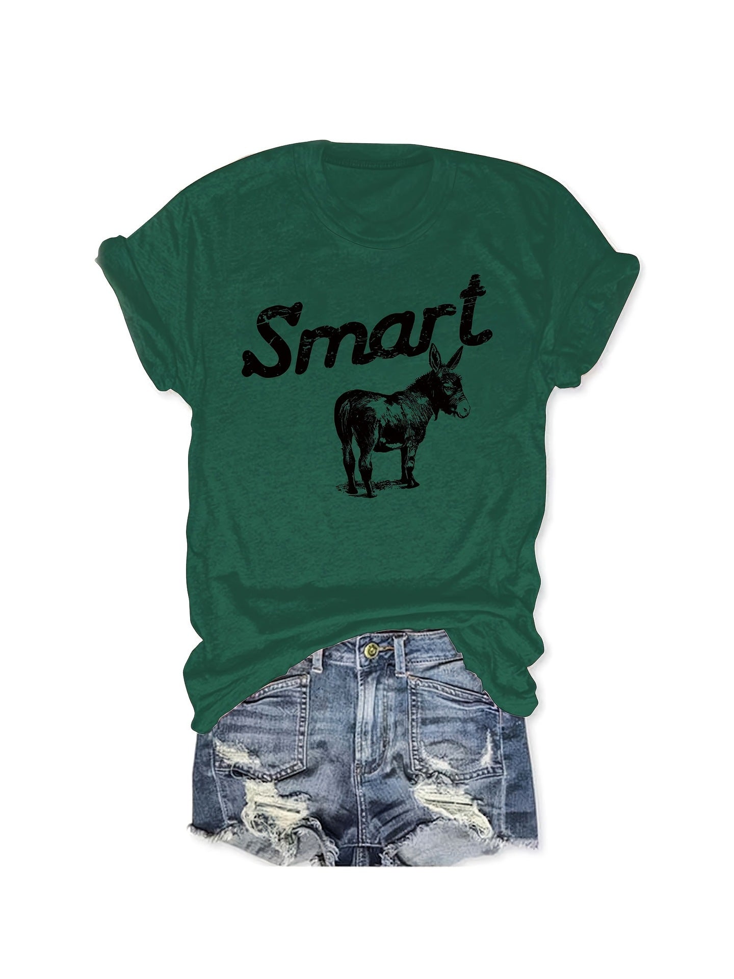 Women's Round Neck Short Sleeve T-Shirt
