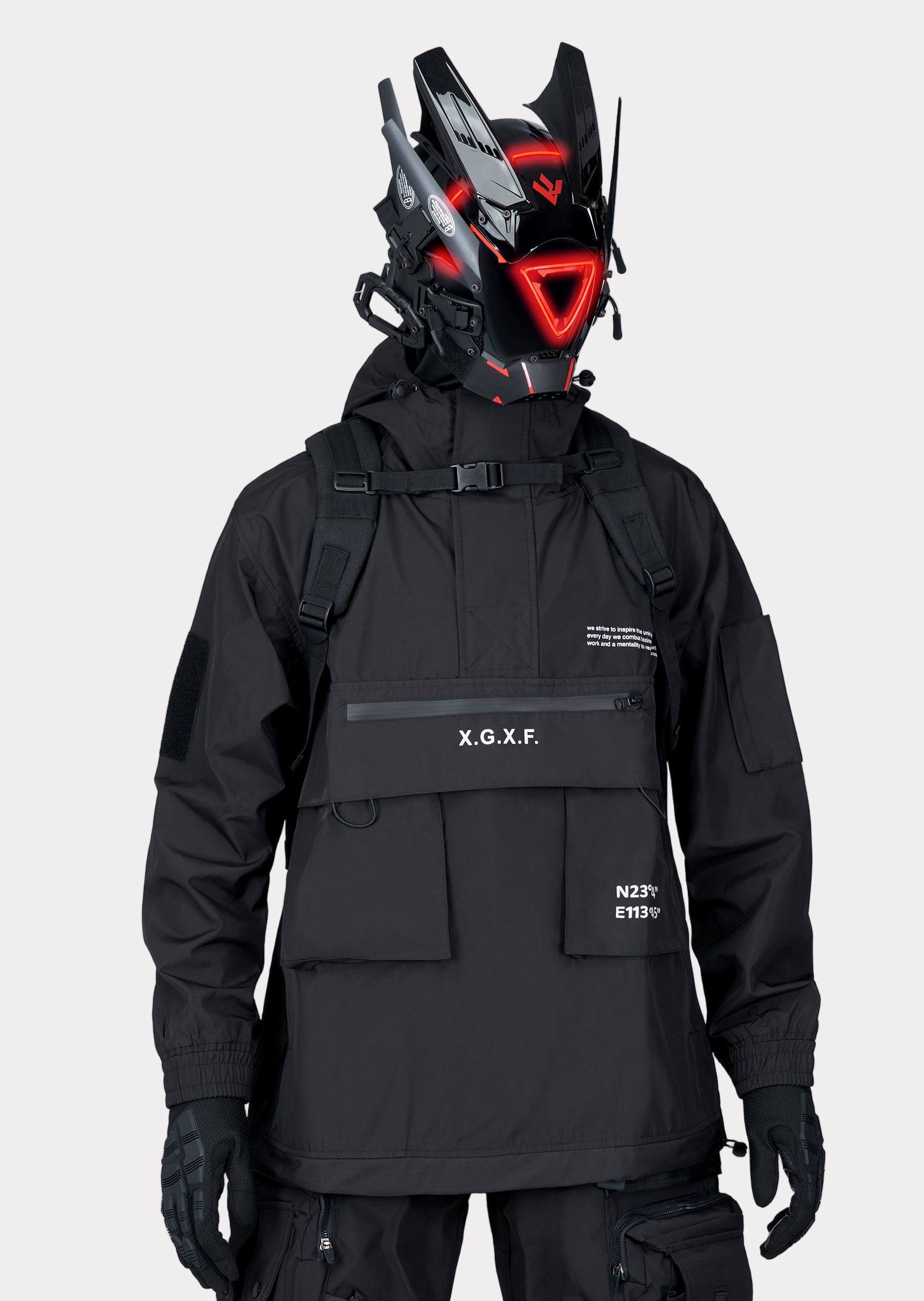 LB9053 Techwear Combat Jacket