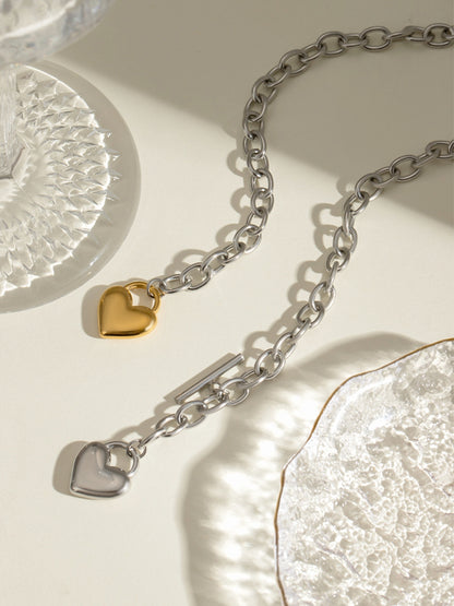 Heart Chain Necklace