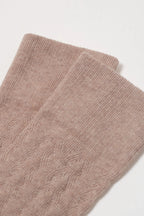Cotton Knee Highs Conte Classic Socks 010 | Cotton Blend and Knitted Pattern