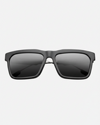 IVI Deano Sunglasses | Matte Black with Polished Gunmetal | Grey AR Lens