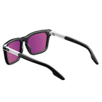 Gravitas Sunglasses Polished Black Brushed Aluminum | Grey AR Lens