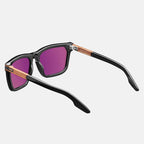 IVI Vision Gravitas Sunglasses Polished Black & Copper | Grey AR Lens