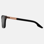 IVI Vision Gravitas Sunglasses Polished Black & Copper | Grey AR Lens