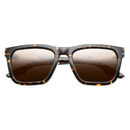 Gravitas Sunglasses Polished Ambercomb Tortoise Brushed Gold | Bronze AR Lens
