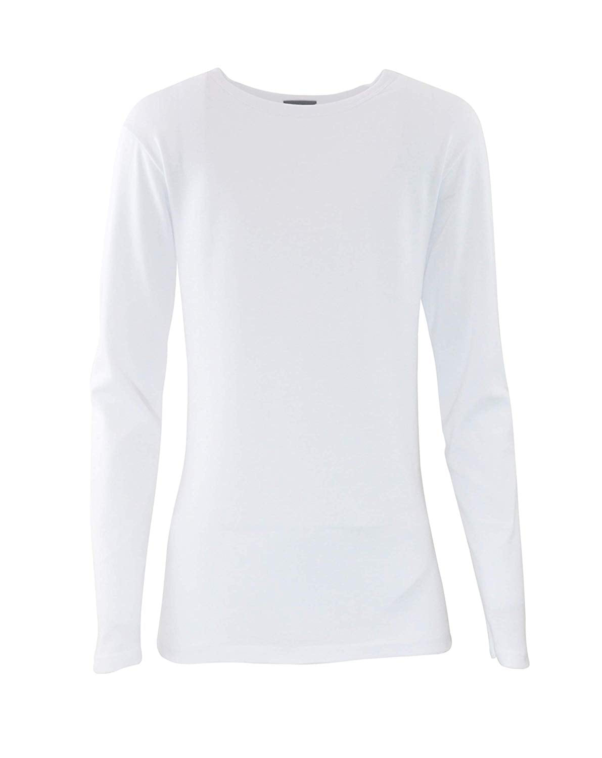 BASIC COTTON Free Spirit Premium Brushed Cotton Men's Long Sleeve Tee