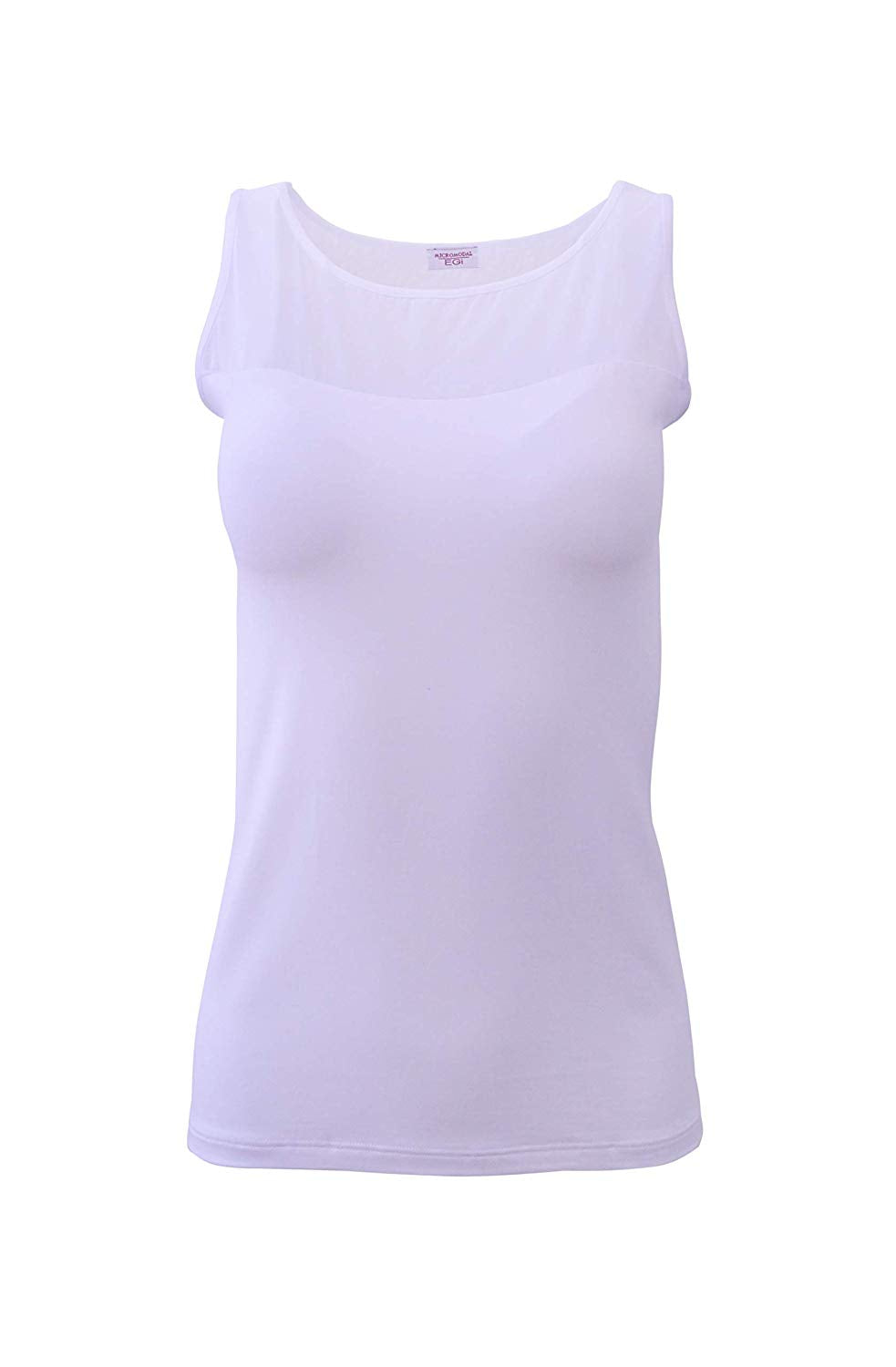 EGI Luxury Modal Women's Tulle Tank Top