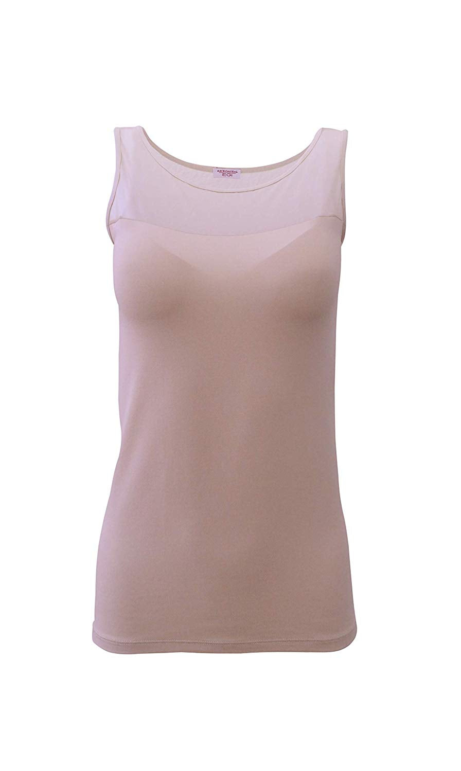 EGI Luxury Modal Women's Tulle Tank Top