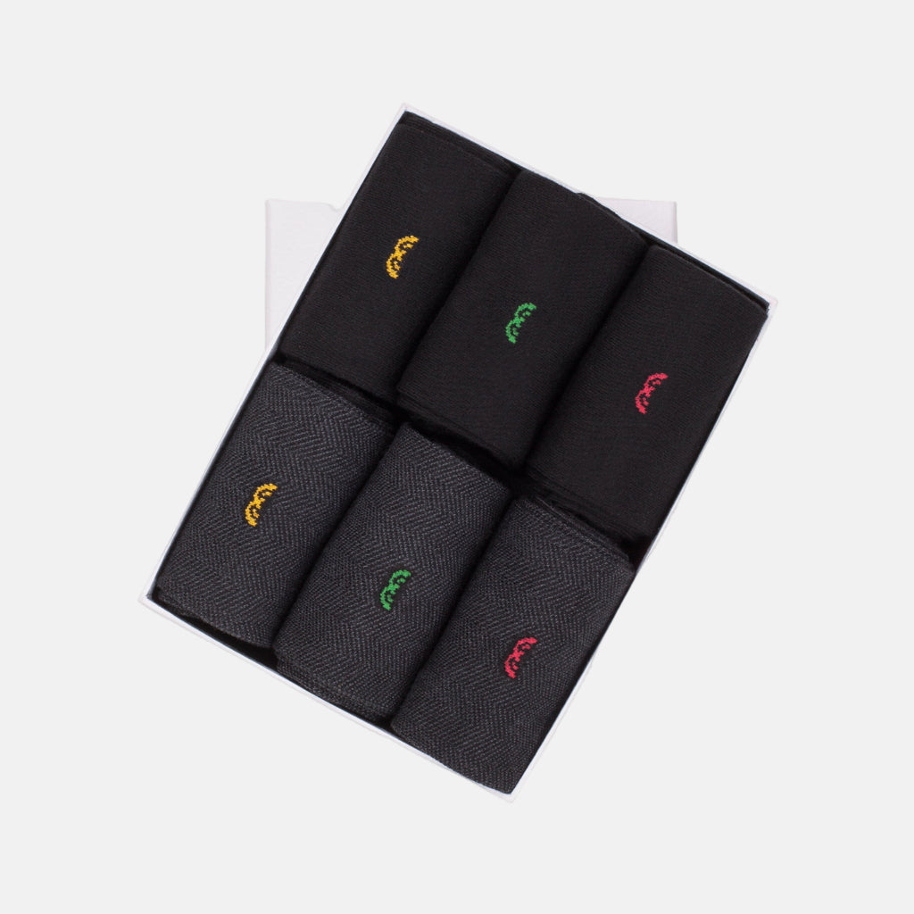 Men’s Bamboo Dress & Trouser Socks 623 | 6-Pack