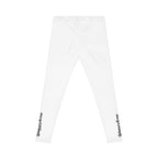 Everyday Active Leggings with Side Logo Script | White