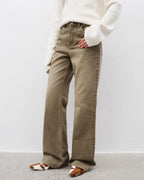‘Flare Mark’ Retro All-Season Slim Fit Versatile Washed Flared Jeans
