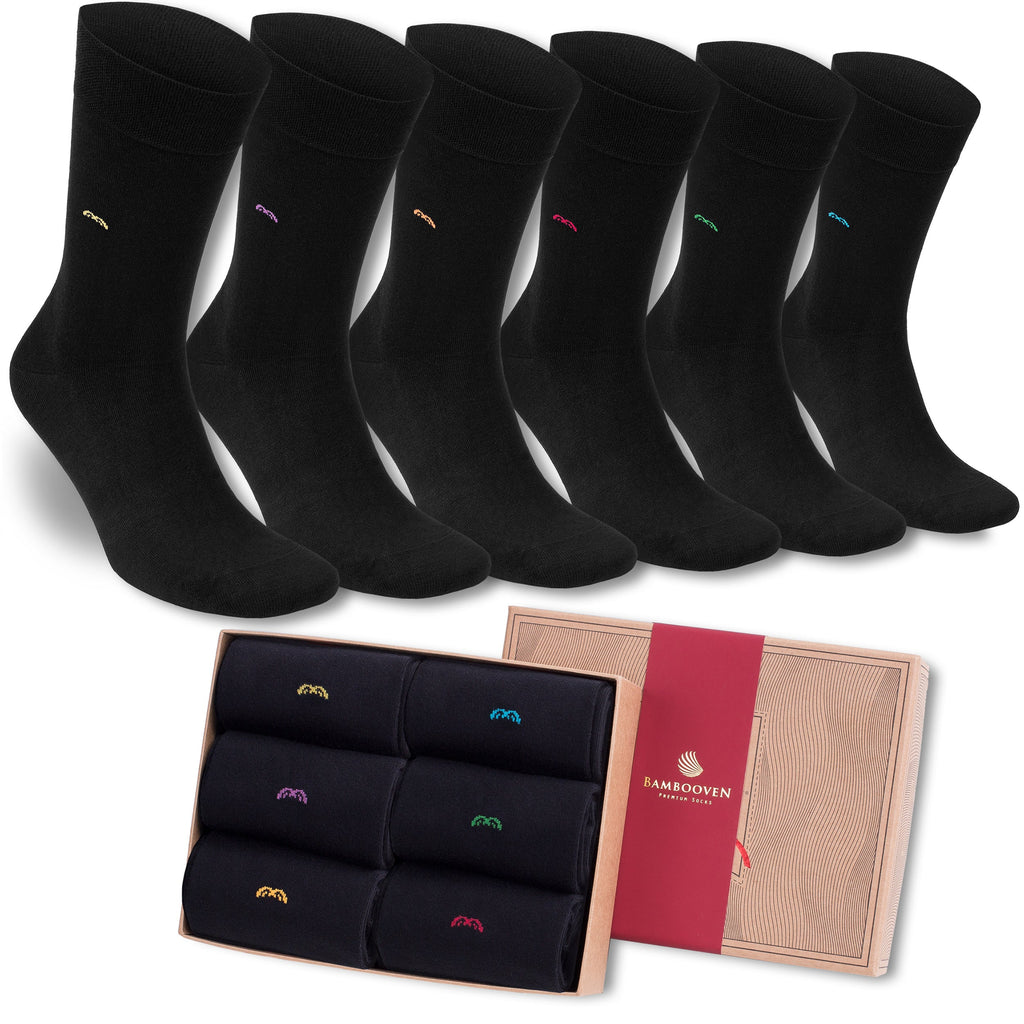 Men’s Bamboo Dress & Trouser Socks 635 | 6-Pack