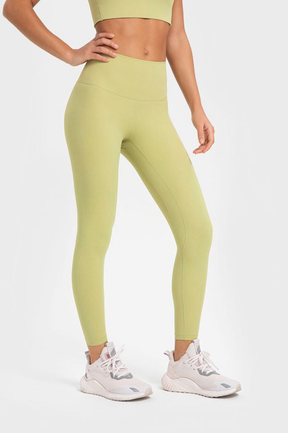 High Stretch Wide Waistband Yoga Leggings