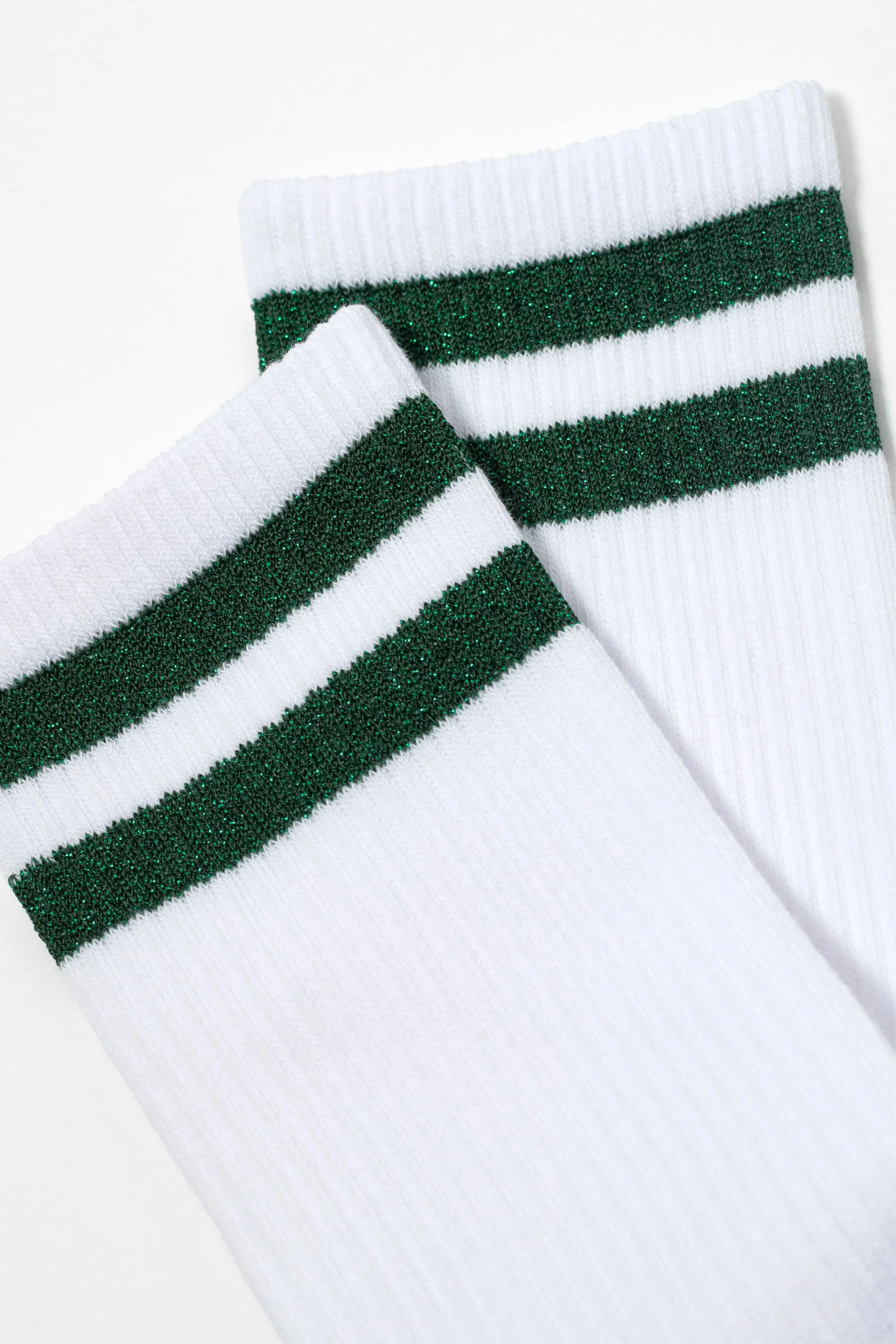 Conte Cotton Long Socks Active 157 | Lurex Stripes
