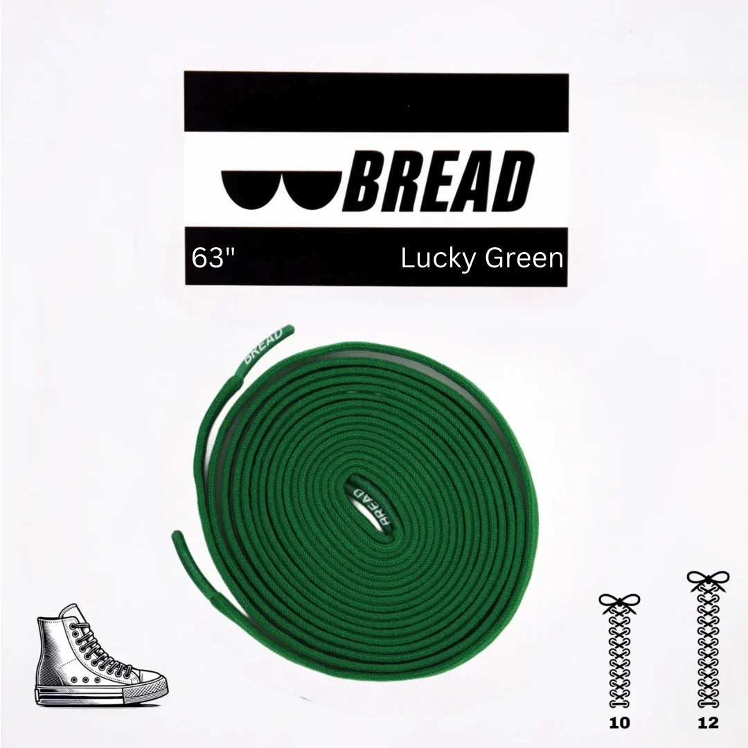 Lucky Green Shoelaces