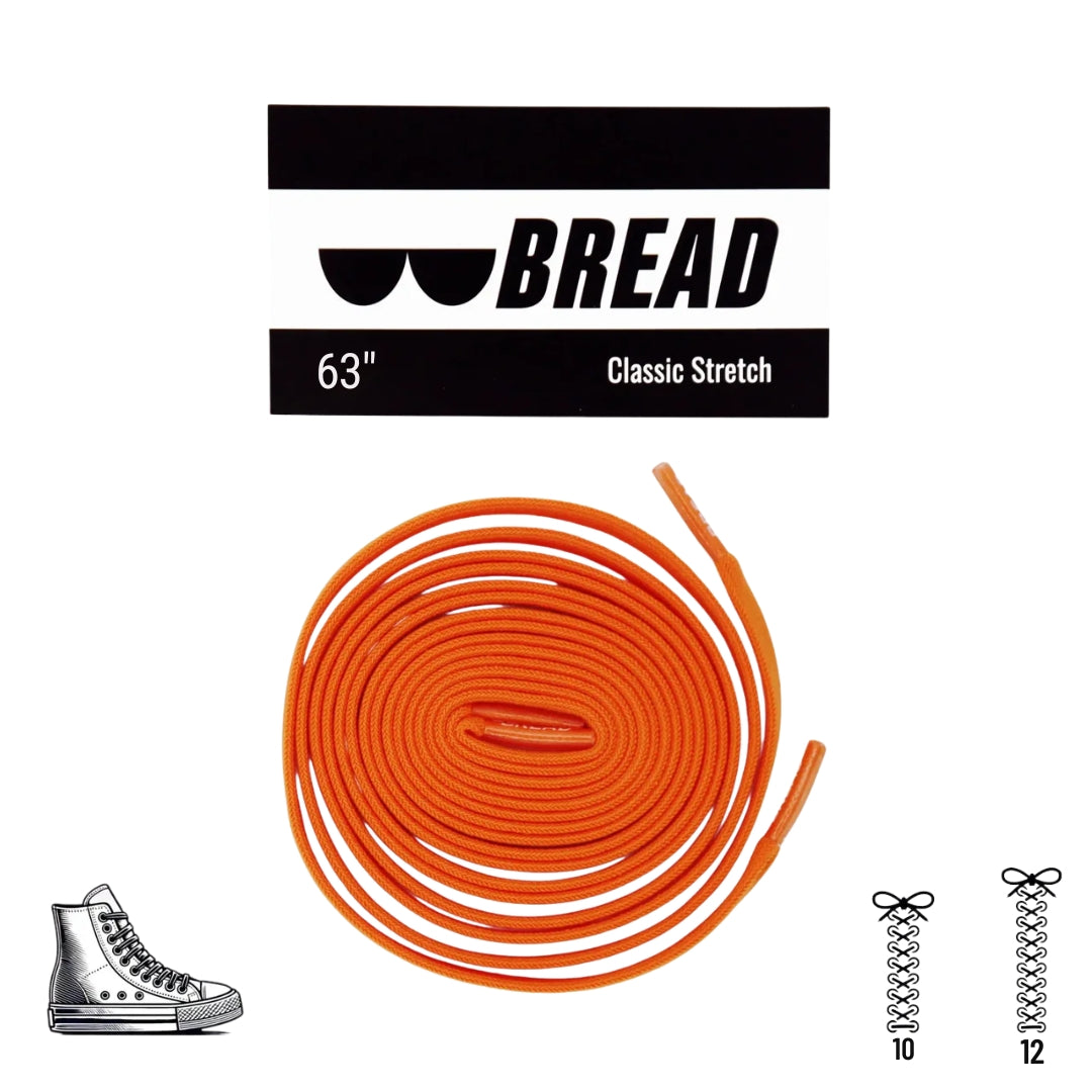 Coral Orange Shoelaces