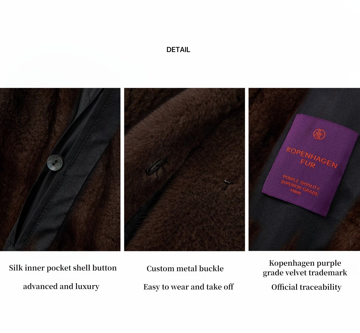 Behind The Vintage Mink Stand Collar Short Fur Coat