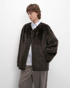 'Urban Home' Merino Wool Sheepskin Fur Women's Jacket