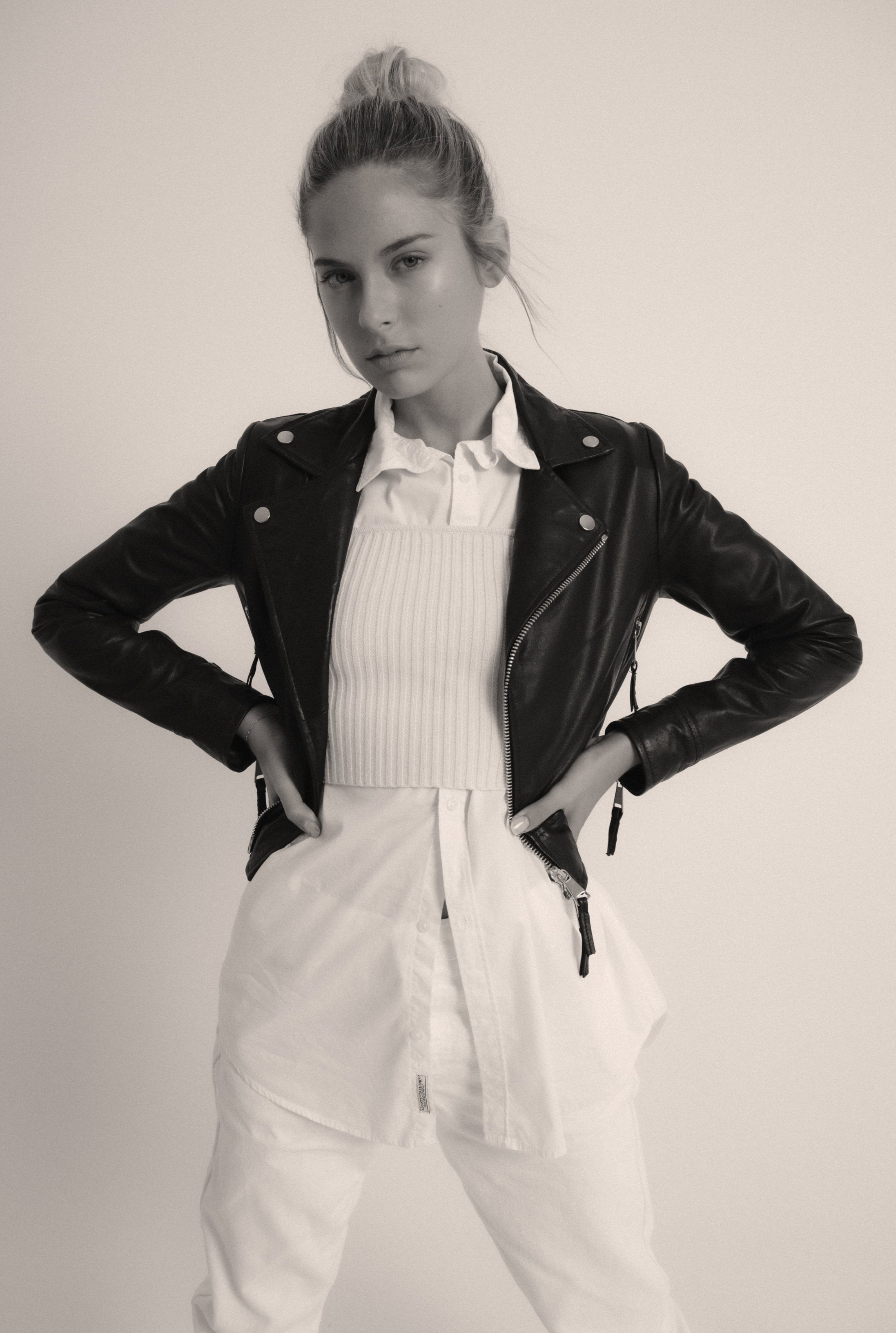 Midi Biker Jacket