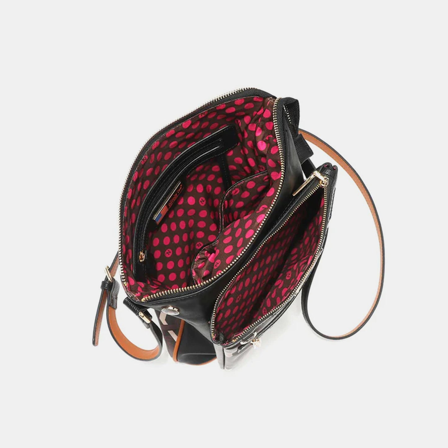 Geometric Pattern Crossbody Bag