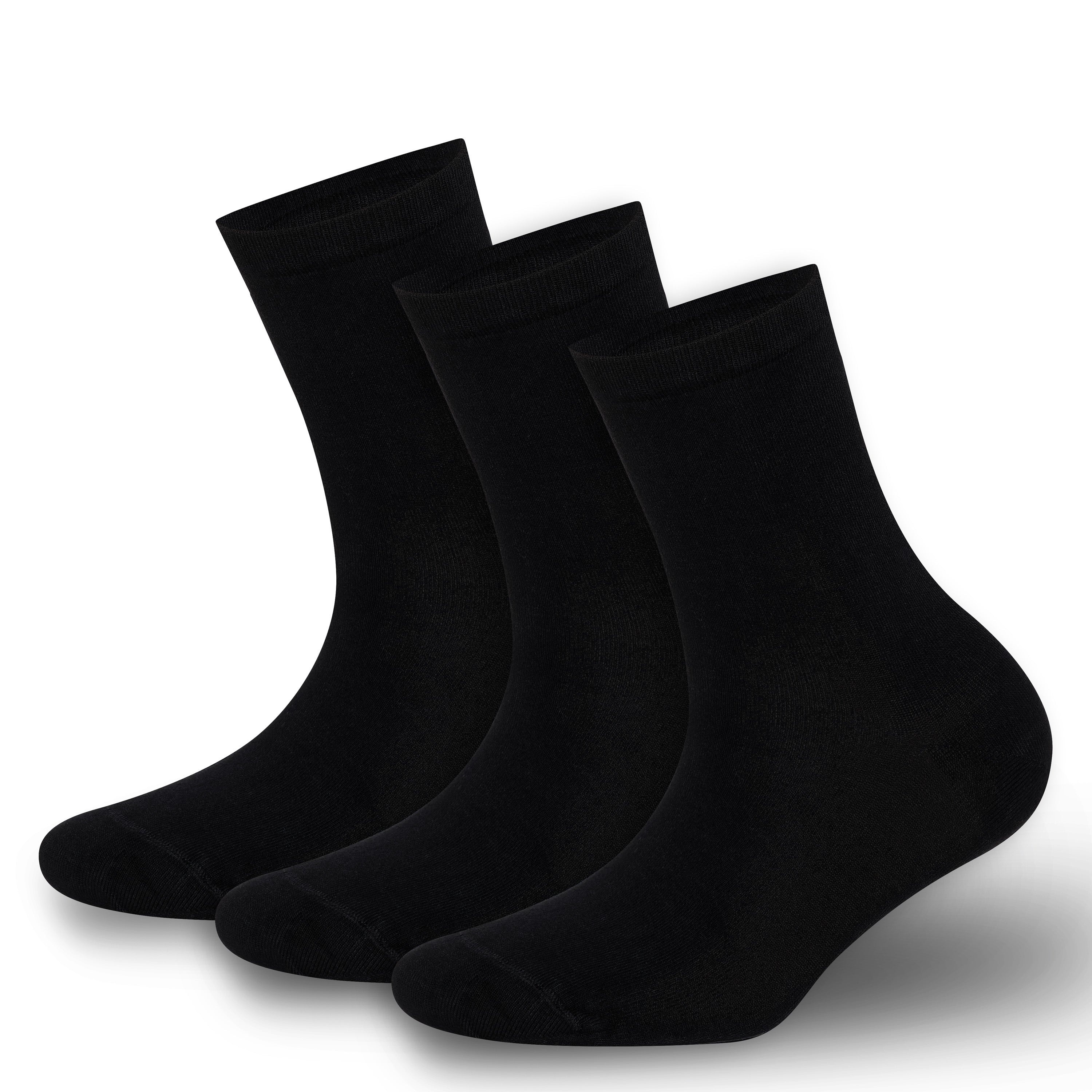 Women’s Bamboo Crew Socks | 3-Pack