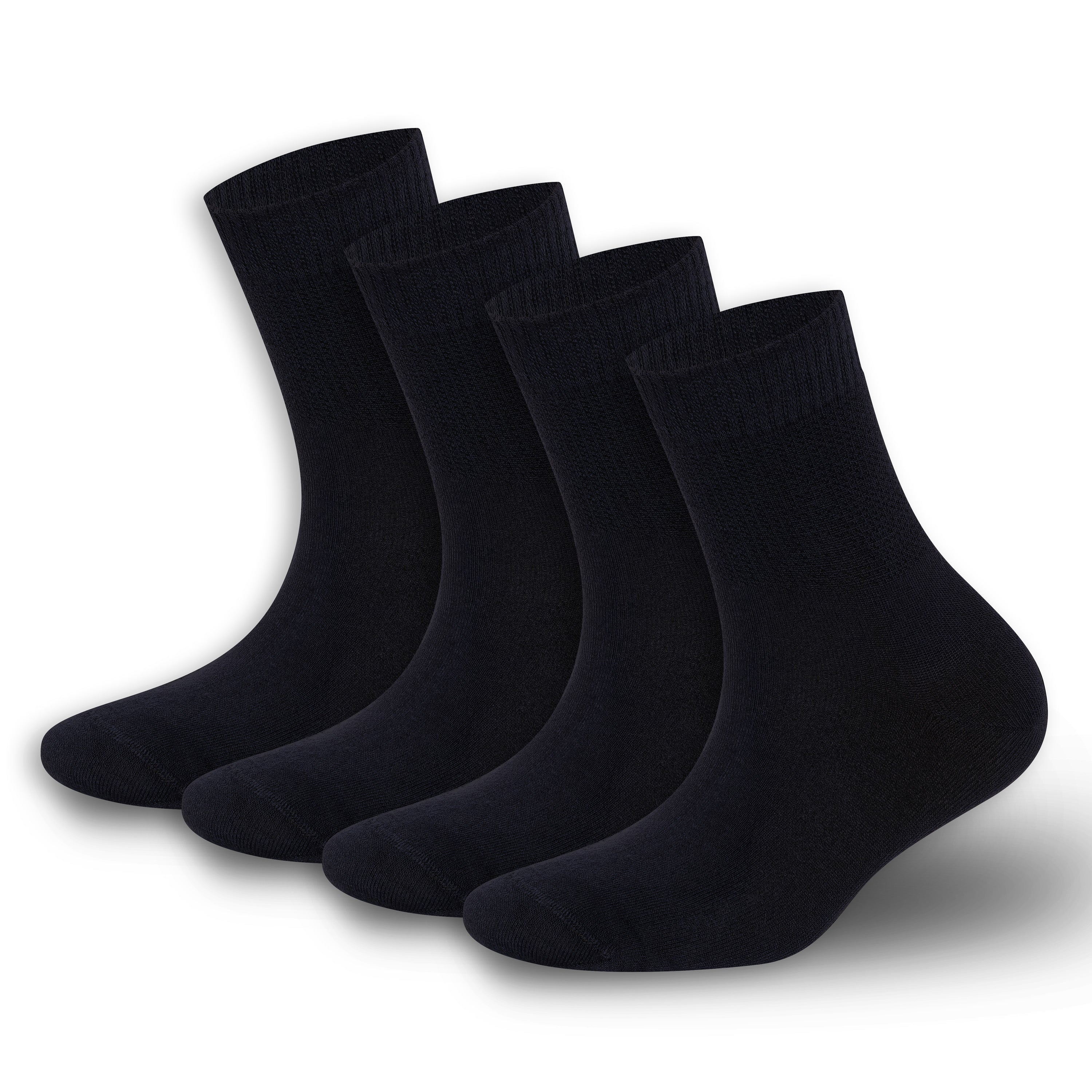 Bamboo Diabetic Ankle Socks 4-Pack