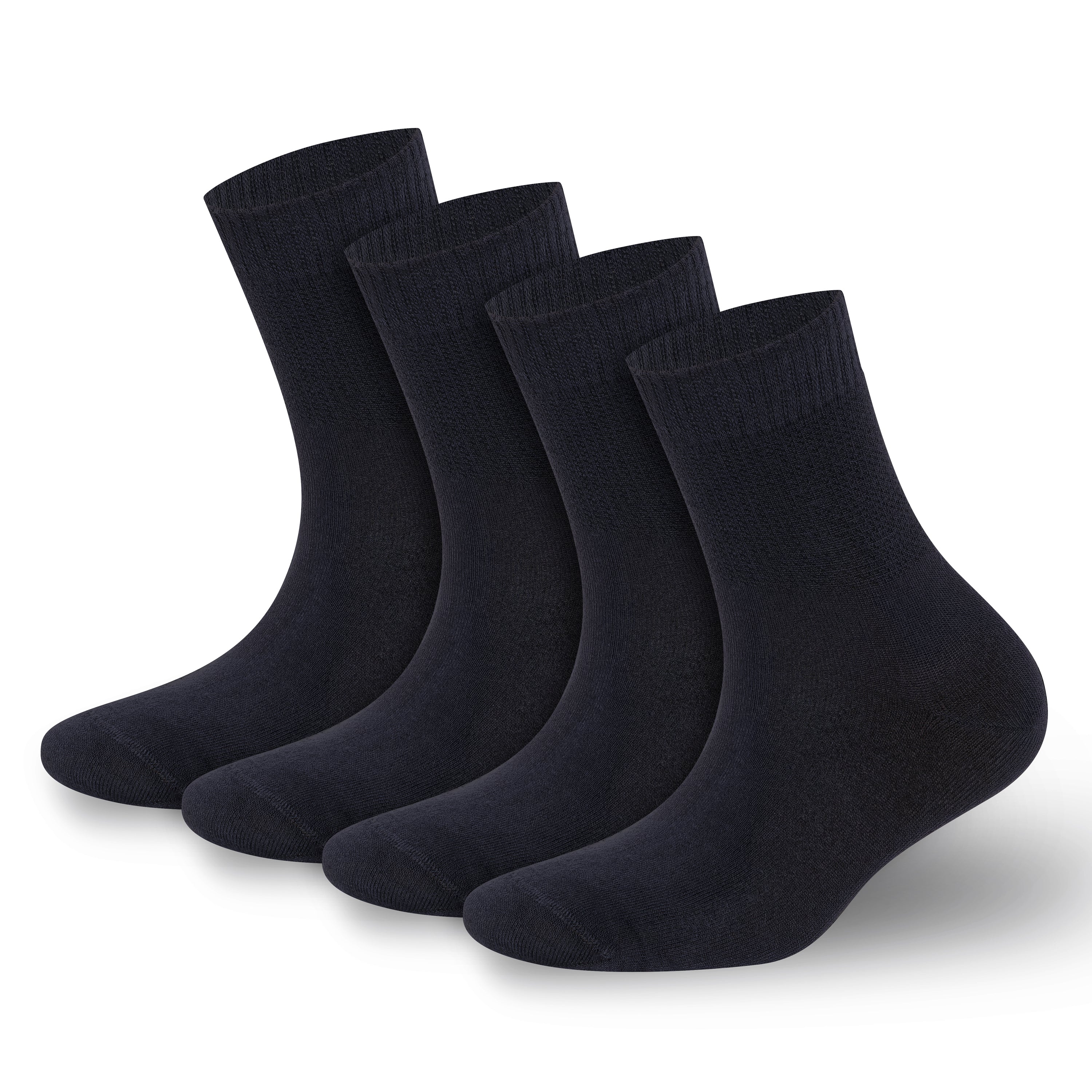 Bamboo Diabetic Ankle Socks 4-Pack