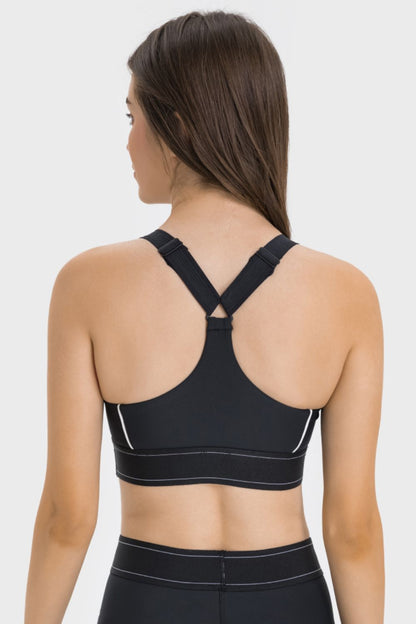 Contrast Sports Bra